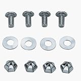 Custom Accessories 94445 Metal License Fasteners