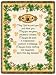 Irish Wedding Blessing Tapestry Throw Blanket