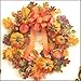 24" Festive Pumpkin & Gourd Fall Wreath