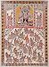 Asian Art from India Madhubani Folk Paintings Home Decor Organic Color Paper 22 x 30 inches (madht304)