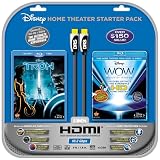 Disney WOW: World of Wonder (Single-Disc Blu-ray)w/HDMI Cable + Tron: Legacy (2-Disc BD Combo)