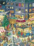 Advents- Kalender Auf dem Weihnachtsmarkt (klein) - 