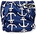 Imagine Baby Products Newborn Stay Dry All-in-One Snap Cloth Diaper, Overboard