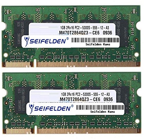 2GB (2X1GB) Memory RAM for HP Pavilion DV9000 CTO Laptop Memory Upgrade - Limited Lifetime Warranty from Seifelden