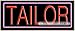 Tailor Neon Sign (13H x 32L x 3D)