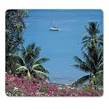 Fellowes&Acirc;&reg; Optical Mouse Pad, Nonskid Base, 9 x 8, Tropical Storm Design