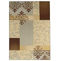 Floral Area Rug - Blue (6'5"x9'5")