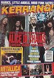 KERRANG MAGAZINE BACK ISSUE 443 ALICE IN CHAINS - MONSTER MAGNET - METALLICA