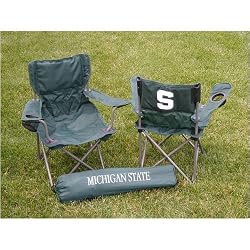 Michigan State Spartans NCAA Ultimate Junior Tailgate Chair by Rivalry Distributing