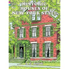 Historic Houses of New York Coloring Book