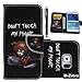 S6 Edge Case, Galaxy S6 Edge Case,M-Zebra Samsung Galaxy S6 Edge Wallet Case [Wallet Function] Flip Cover Leather Case for Samsung Galaxy S6 Edge, with Screen Protectors+Stylus+Cleaning Cloth (Bear)