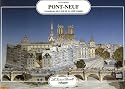Paris Diorama from Pont-Neuf Bridge: Scale Architectual Paper Model