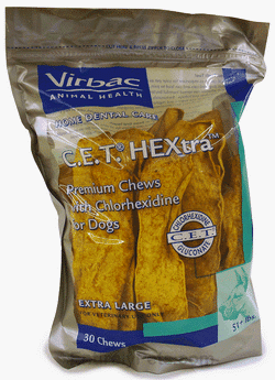 Childrens Toyshop  Pet Supplies : CET HEXtra Premium Chews X-Large (30 chews)