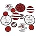 Big Dot of Happiness We Still Do - 40th Wedding Anniversary Giant Circle Confetti Party Decorations Large 27 Count