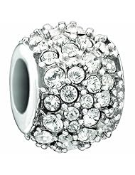 Authentic Chamilia Charm "Jeweled Kaleidoscope" Clear 2025-0853