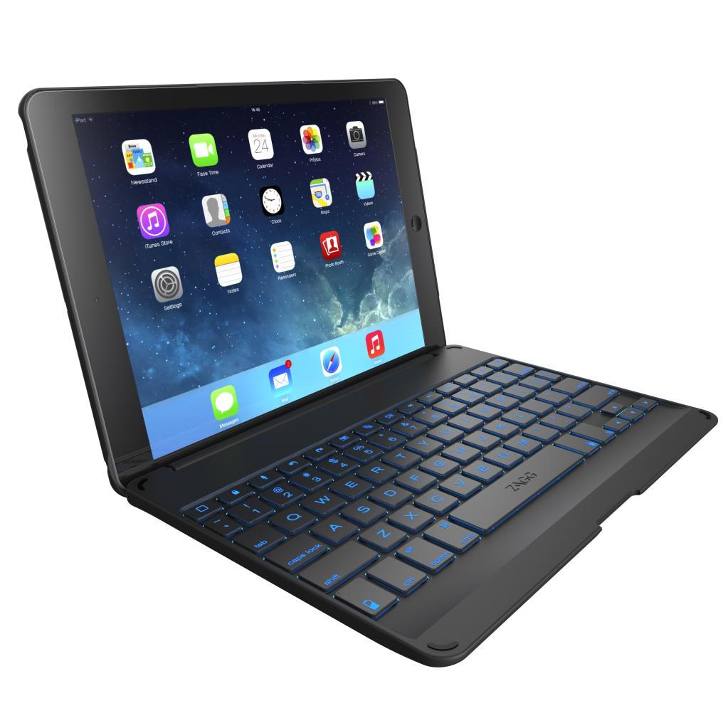 ZAGG Folio Case with Backlit Bluetooth Keyboard for iPad