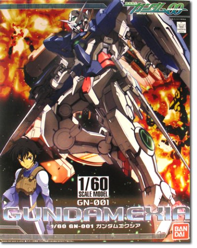 Gundam 00: GN-001 Gundam Exia 1/60 Scale Model Kit