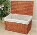 Rattan Wicker extra large Storage basket Trunk
