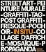 In situ : Un panorama de l'art urbain de 1975 a nos jours
