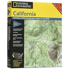 National Geographic TOPO Map (California - Windows)
