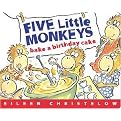 Five Little Monkeys (Bake A Birthday Cake) (Board)