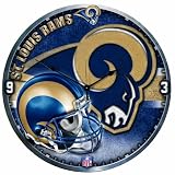 NFL St. Louis Rams 18-Inch High Definition Clock
