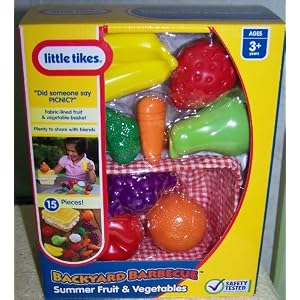 Little Tikes Backyard Barbecue*Summer Fruits & Vegetables*