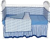 Tadpoles Monkey Monkey 4 Piece Crib Set