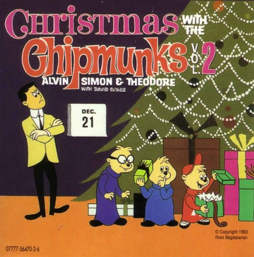 CD-Charts  Music : Christmas with the Chipmunks, Vol. 2