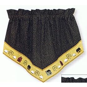 Valance - Willow Lane Single Point Valance 29 x 22 by PD