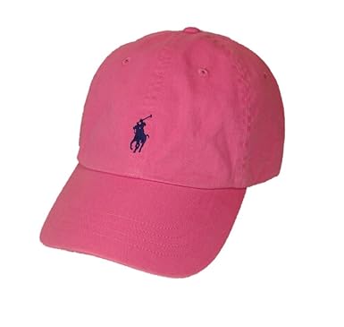 mens pink polo hat
