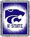 Kansas State Wildcats 48x60 Focus Triple Woven Jacquard Throw