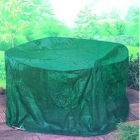 Large 7' Foot 5" Round Patio Garden Furniture Set Cover