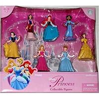 Disney Princess Figurine Figure Set (Glitter Princess)