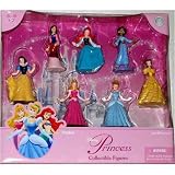 Disney Princess Figurine Figure Set (Glitter Princess)