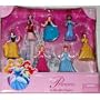Disney Princess Figurine Figure Set (Glitter Princess)