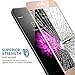 iPhone 6 Plus Screen Protector,iPhone 6S Plus Screen Protector, Ballistic Tempered Glass + Metal Frame to Full Coverage F-color™ Maximum Screen Protection 0.3mm 9H 2.5D HD,Gold