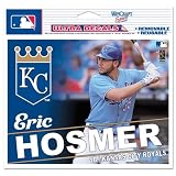 Kansas City Royals Official 4.5"x6" MLB Car Window Cling Decal