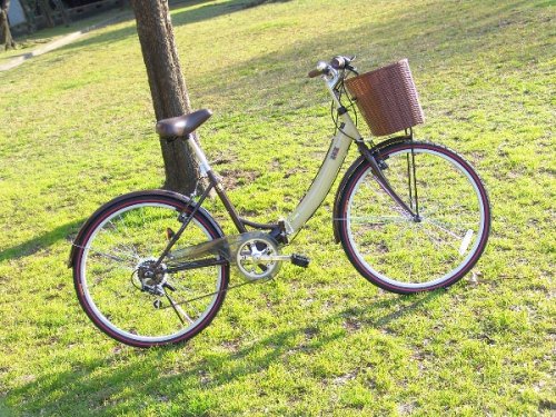 Cover image : DOPPELGANGER(ドッペルギャンガー) 26インチ折畳み自転車 チョコブラウン&ハニーベージュ FDL26