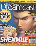 Dreamcast Official Magazine (Shenmue - Greatest Game Ever? Excluse Review, Skies of Arcadia, Massive Review Special: UFC, ECCO, WWF, Sega GT, Rush 2049, Illbleed, Multiplayer Half-Life Exclusive!, Issue 8, November 2000)