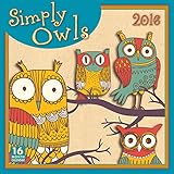 Simply Owls 2016 Wall Calendar