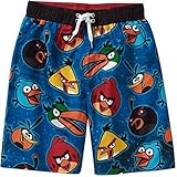 Angry Birds Big Boys' Swim Trunks Bathing Suit