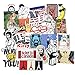 Youareking (150/50 Pack) Random music film Vinyl Skateboard Guitar Travel Case Stickers Car Bike Travel Suitcase Phone Decals Mix Lot Fashion Cool (50)
