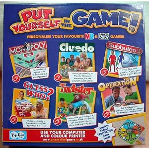 Put Yourself In The Game Cluedo Monopoly Operation! Put Yourself In The Game Cluedo Monopoly Operation!