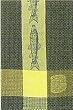 Waffle Weave 100% Cotton Spinich Trout Dishtowel 18" X 28" Set / 6