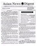 Asian News Digest - Includes Binder & Supplement