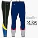 Viga Men's Running Ultra Impulse Tights (Size: Small) (Colour: Navy Blue / Silver / Red )