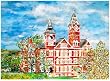 Auburn Painting - Sanford Hall