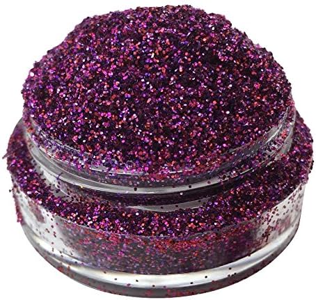 Lumikki Cosmetics Glitter For Eyeshadow / Eye Shadow / Eyes / Face / Lips / Nails Makeup - Compare to NYX - Shimmer Makeup Powder - Holographic Cosmetic Loose Glitter (Fuchsia Love)