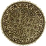 Safavieh Classic CL254C Light Green 36 Round Handmade Wool Area Rug Safavieh Classic CL254C Light Green 36 Round Handmade Wool Area Rug